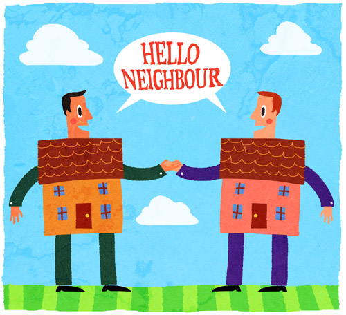 building neighbor relationship